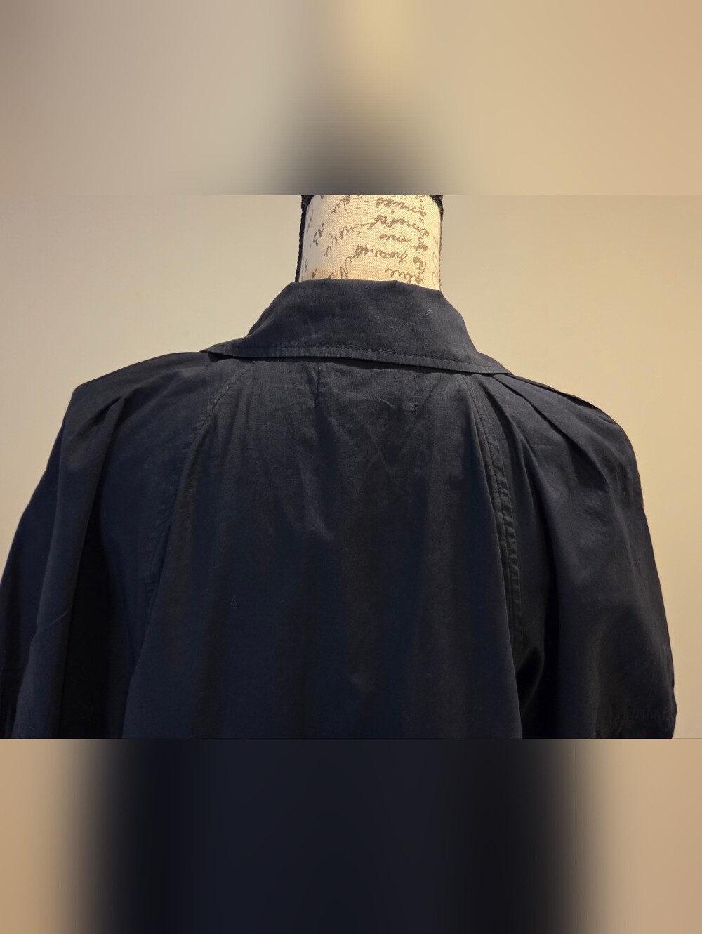 Velvet Graham And Spencer Women's Navy Puff-Sleeve Button-Up Shirt,  Size ?S - Picture 9 of 16